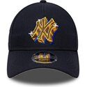 cepur-izliekta-tumsi-zils-snapback-9forty-m-crown-a-frame-emblem-no-new-york-yankees-mlb-no-new-era