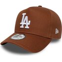 cepur-izliekta-bruns-snapback-e-frame-league-essential-no-los-angeles-dodgers-mlb-no-new-era