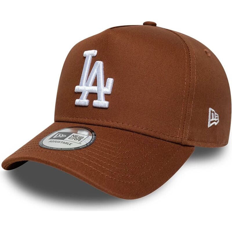 cepur-izliekta-bruns-snapback-e-frame-league-essential-no-los-angeles-dodgers-mlb-no-new-era