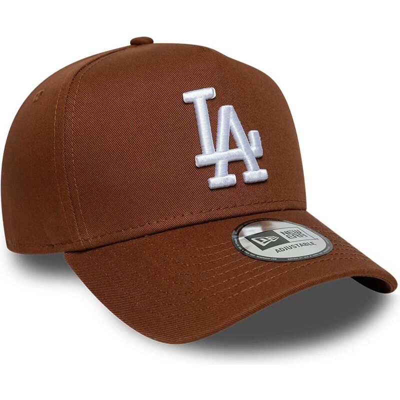 cepur-izliekta-bruns-snapback-e-frame-league-essential-no-los-angeles-dodgers-mlb-no-new-era