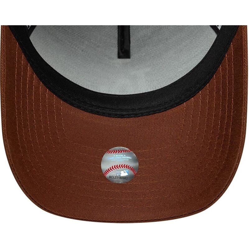 cepur-izliekta-bruns-snapback-e-frame-league-essential-no-los-angeles-dodgers-mlb-no-new-era