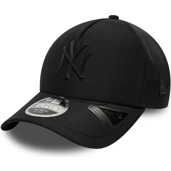 Cepur izliekta truckeris melns snapback 9FORTY APEX Sporty no New York Yankees MLB no New Era