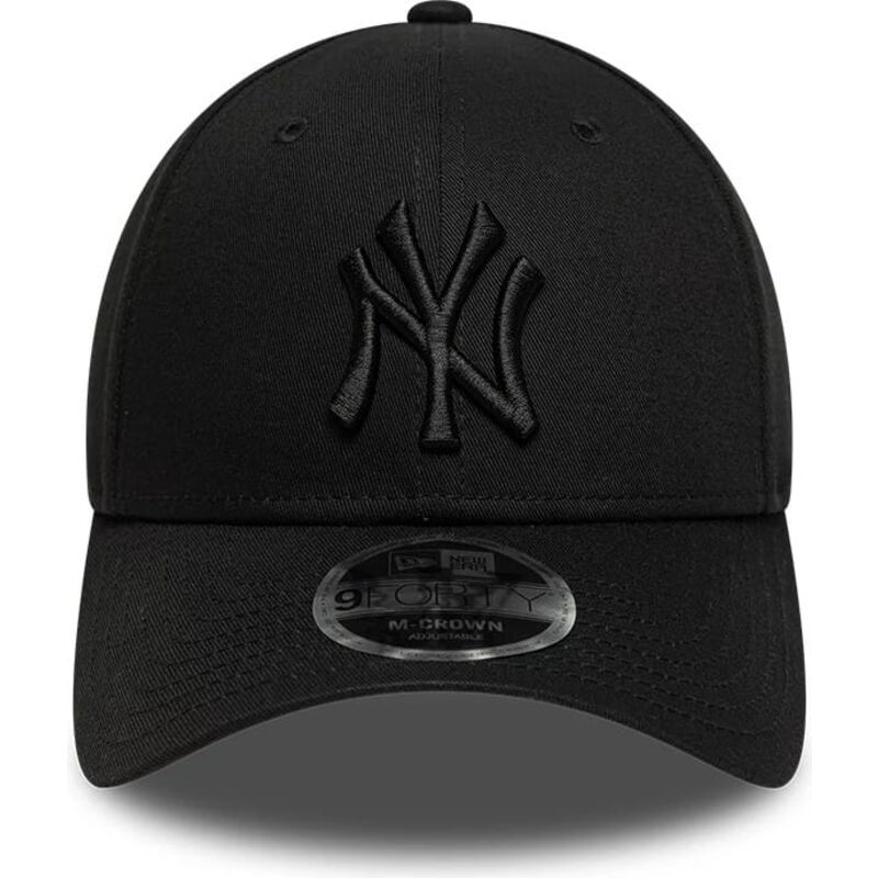 cepur-izliekta-melns-snapback-9forty-m-crown-no-new-york-yankees-mlb-no-new-era