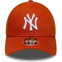 cepur-izliekta-oranzs-snapback-9forty-m-crown-no-new-york-yankees-mlb-no-new-era