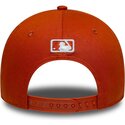 cepur-izliekta-oranzs-snapback-9forty-m-crown-no-new-york-yankees-mlb-no-new-era