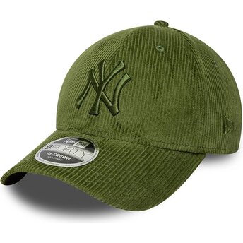 Cepur izliekta zaļš regulējams 9FORTY M-Crown Cord no New York Yankees MLB no New Era