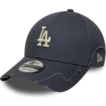 Cepur izliekta pelēks regulējams 9FORTY Stitched no Los Angeles Dodgers MLB no New Era