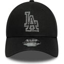 cepur-izliekta-melns-regulejams-9forty-metallic-outline-no-los-angeles-dodgers-mlb-no-new-era
