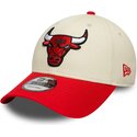cepur-izliekta-bess-regulejams-9forty-colour-block-no-chicago-bulls-nba-no-new-era
