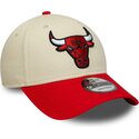 cepur-izliekta-bess-regulejams-9forty-colour-block-no-chicago-bulls-nba-no-new-era