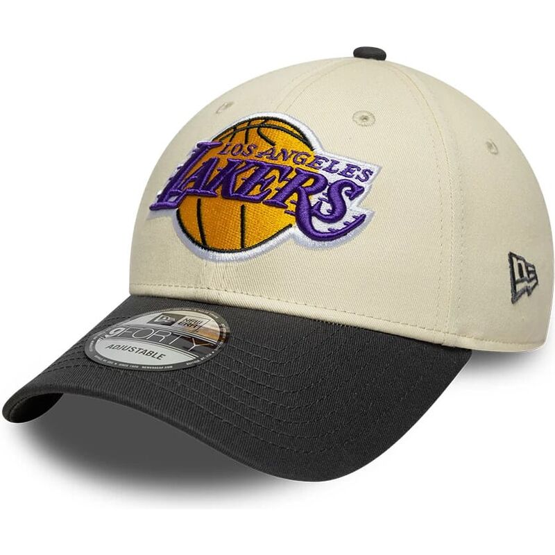 cepur-izliekta-bess-regulejams-9forty-colour-block-no-los-angeles-lakers-nba-no-new-era
