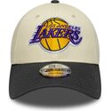 cepur-izliekta-bess-regulejams-9forty-colour-block-no-los-angeles-lakers-nba-no-new-era