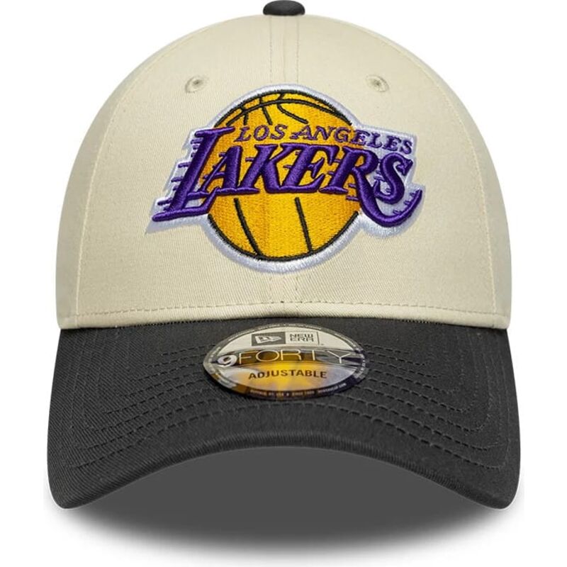 cepur-izliekta-bess-regulejams-9forty-colour-block-no-los-angeles-lakers-nba-no-new-era