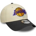 cepur-izliekta-bess-regulejams-9forty-colour-block-no-los-angeles-lakers-nba-no-new-era