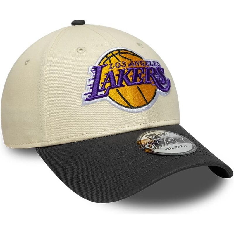 cepur-izliekta-bess-regulejams-9forty-colour-block-no-los-angeles-lakers-nba-no-new-era
