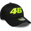 cepur-izliekta-melns-regulejams-9forty-wordmark-no-valentino-rossi-vr46-motogp-no-new-era