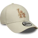 cepur-izliekta-bess-regulejams-9forty-faux-pony-infill-no-los-angeles-dodgers-mlb-no-new-era