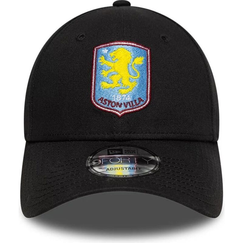 cepur-izliekta-melns-regulejams-9forty-core-no-aston-villa-football-club-premier-league-no-new-era
