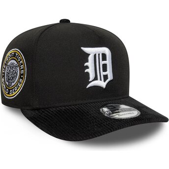Cepur izliekta melns snapback 19TWENTY Cooperstown Cord no Detroit Tigers MLB no New Era