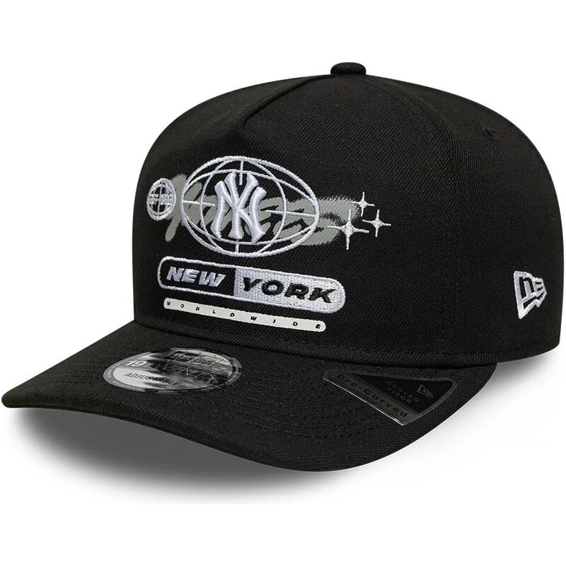cepur-izliekta-melns-snapback-19twenty-graphic-no-new-york-yankees-mlb-no-new-era