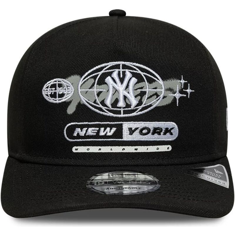 cepur-izliekta-melns-snapback-19twenty-graphic-no-new-york-yankees-mlb-no-new-era