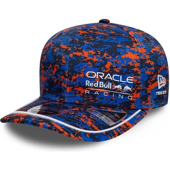 Cepur izliekta daudzkrāsains snapback 9SEVENTY Stretch Snap Digi Camo no Red Bull Racing Formula 1 no New Era