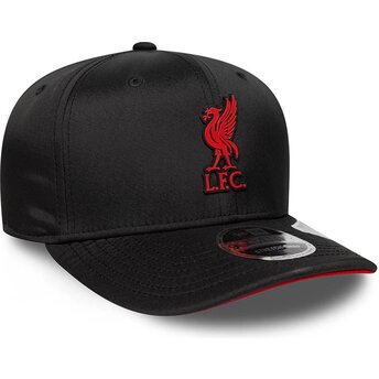 Cepur izliekta melns snapback 9SEVENTY Stretch Snap Gradient no Liverpool Football Club Premier League no New Era