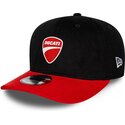 cepur-izliekta-melns-snapback-9seventy-stretch-snap-contrast-visor-no-ducati-motor-motogp-no-new-era