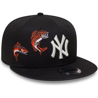 Cepur plakana melns snapback 9FIFTY Outdoor Icon no New York Yankees MLB no New Era
