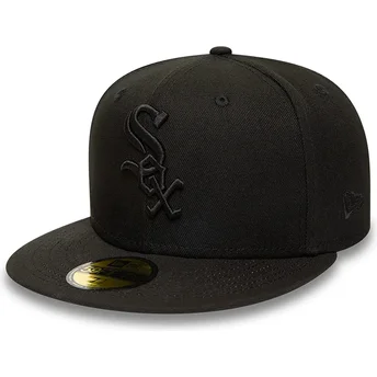 Cepur plakana melns piegulošs 59FIFTY no Chicago White Sox MLB no New Era