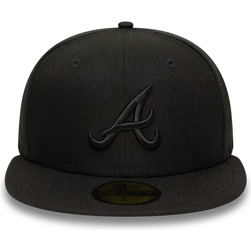 cepur-plakana-melns-pieguloss-59fifty-no-atlanta-braves-mlb-no-new-era cepur-plakana-melns-pieguloss-59fifty-no-atlanta-braves-mlb-no-new-era