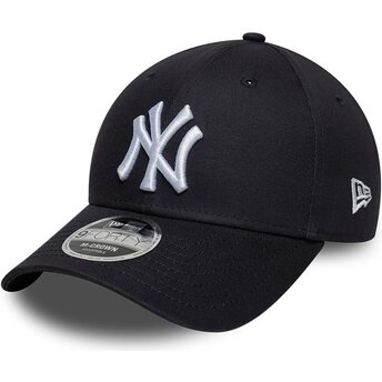 Cepur izliekta tumši zils snapback 9FORTY M-Crown Side Script no New York Yankees MLB no New Era
