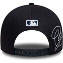 cepur-izliekta-tumsi-zils-snapback-9forty-m-crown-side-script-no-new-york-yankees-mlb-no-new-era