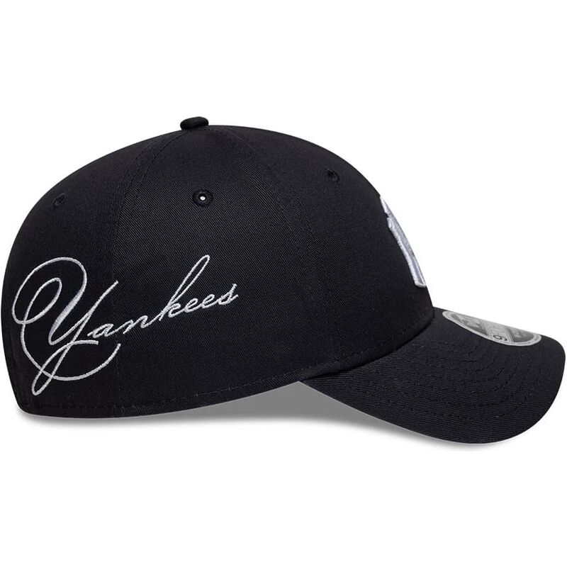 cepur-izliekta-tumsi-zils-snapback-9forty-m-crown-side-script-no-new-york-yankees-mlb-no-new-era