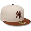 cepur-plakana-bruns-pieguloss-59fifty-league-essential-no-new-york-yankees-mlb-no-new-era