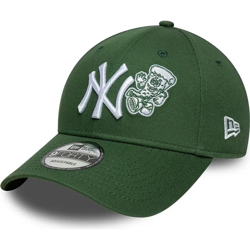 cepur-izliekta-zals-regulejams-9forty-food-icon-no-new-york-yankees-mlb-no-new-era