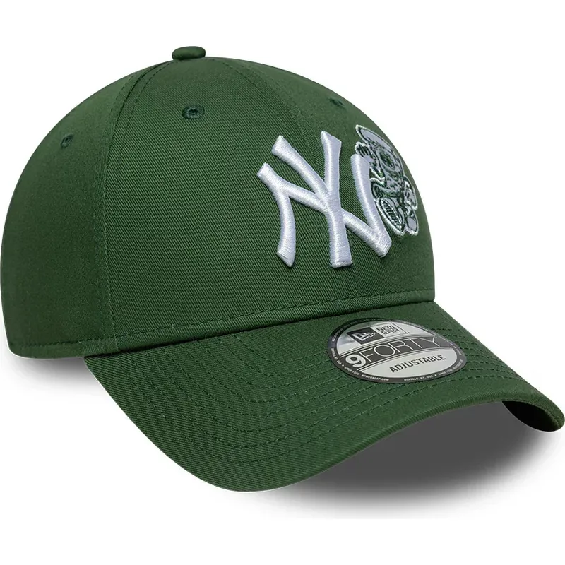 cepur-izliekta-zals-regulejams-9forty-food-icon-no-new-york-yankees-mlb-no-new-era