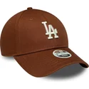 cepur-izliekta-bruns-regulejams-9forty-league-essential-midi-no-los-angeles-dodgers-mlb-no-new-era