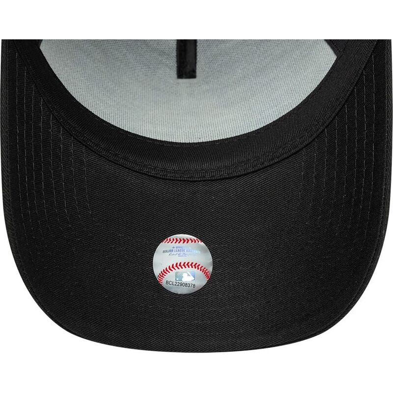 cepur-izliekta-melns-snapback-dorado-e-frame-metallic-outline-no-new-york-yankees-mlb-no-new-era
