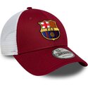 cepur-izliekta-truckeris-sarkans-regulejams-9forty-league-no-fc-barcelona-laliga-no-new-era