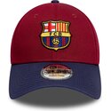 cepur-izliekta-sarkans-regulejams-9forty-contrast-no-fc-barcelona-laliga-no-new-era