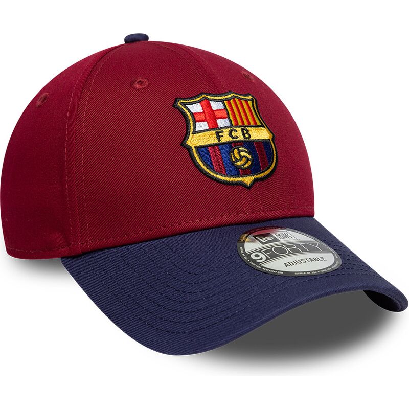 cepur-izliekta-sarkans-regulejams-9forty-contrast-no-fc-barcelona-laliga-no-new-era