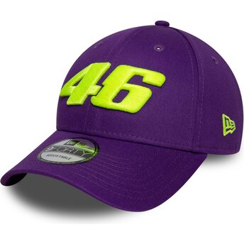 Cepur izliekta violets regulējams 9FORTY Wordmark no Valentino Rossi VR46 MotoGP no New Era