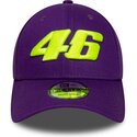 cepur-izliekta-violets-regulejams-9forty-wordmark-no-valentino-rossi-vr46-motogp-no-new-era