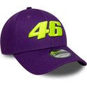 cepur-izliekta-violets-regulejams-9forty-wordmark-no-valentino-rossi-vr46-motogp-no-new-era
