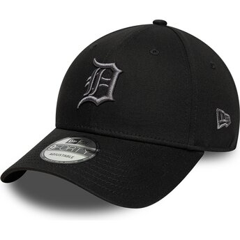 Cepur izliekta melns regulējams 9FORTY League Essential no Detroit Tigers MLB no New Era