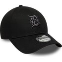 cepur-izliekta-melns-regulejams-9forty-league-essential-no-detroit-tigers-mlb-no-new-era