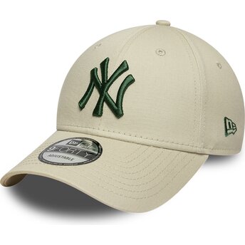 Cepur izliekta bēšs regulējams 9FORTY League Essential no New York Yankees MLB no New Era