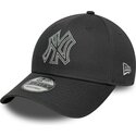 cepur-izliekta-peleks-regulejams-9forty-metallic-outline-no-new-york-yankees-mlb-no-new-era