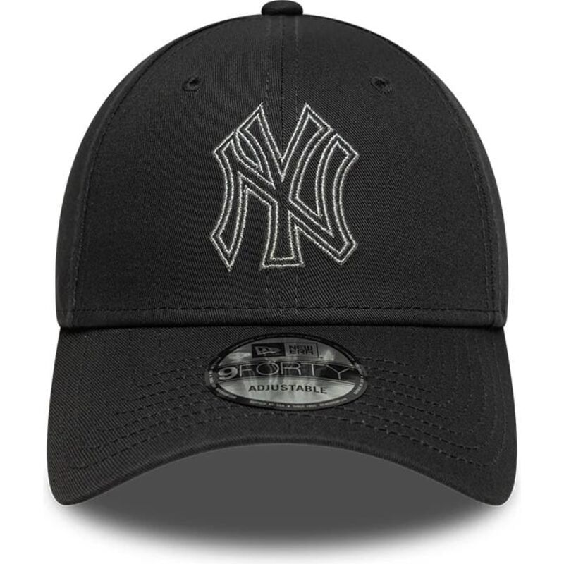 cepur-izliekta-peleks-regulejams-9forty-metallic-outline-no-new-york-yankees-mlb-no-new-era